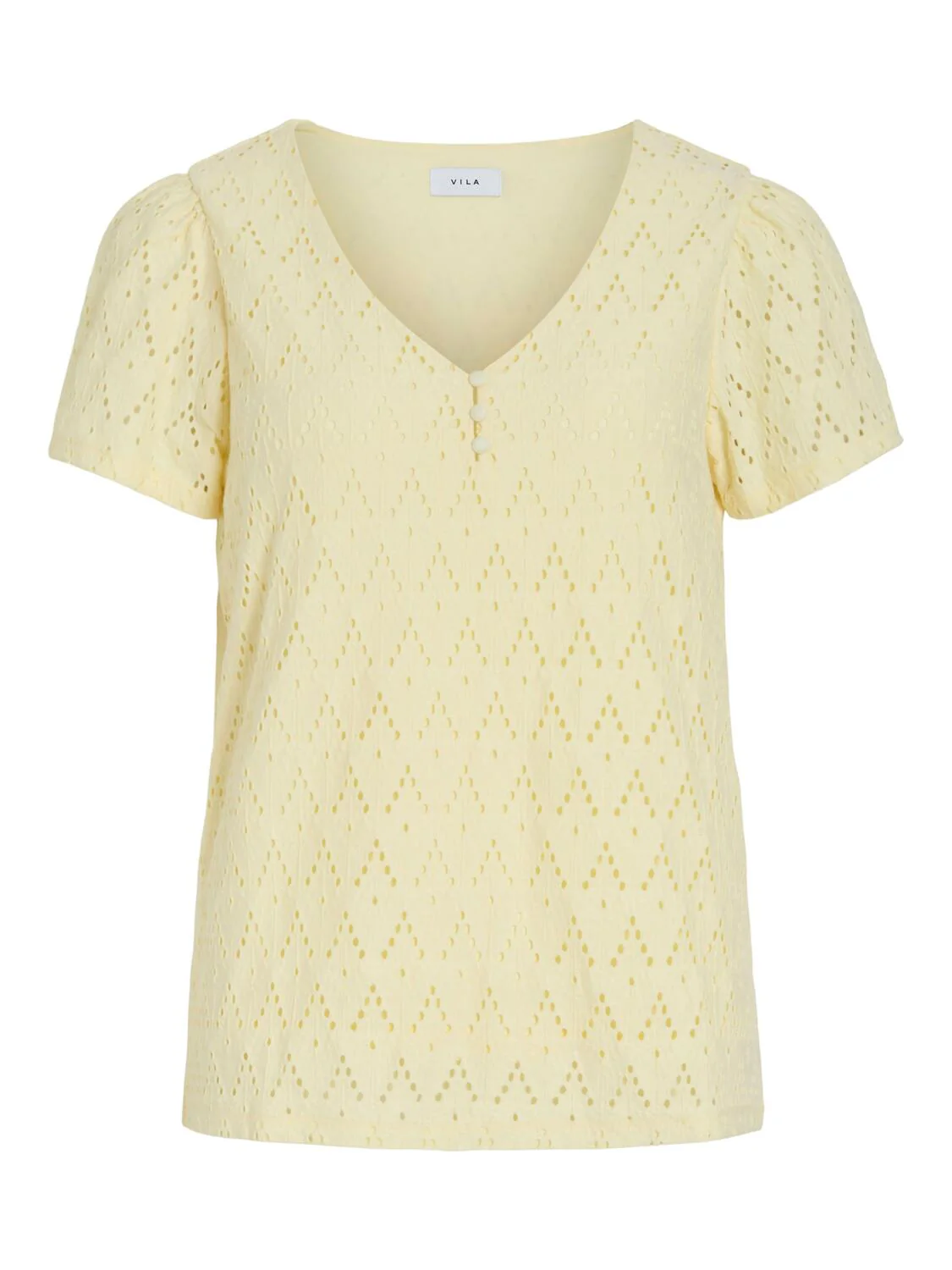 Viamalina top - Pastel Yellow - Image 2