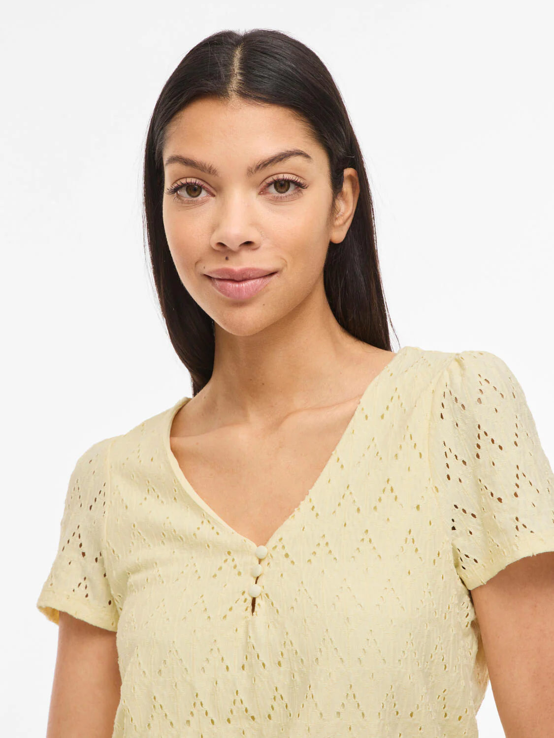 Viamalina top - Pastel Yellow - Image 7
