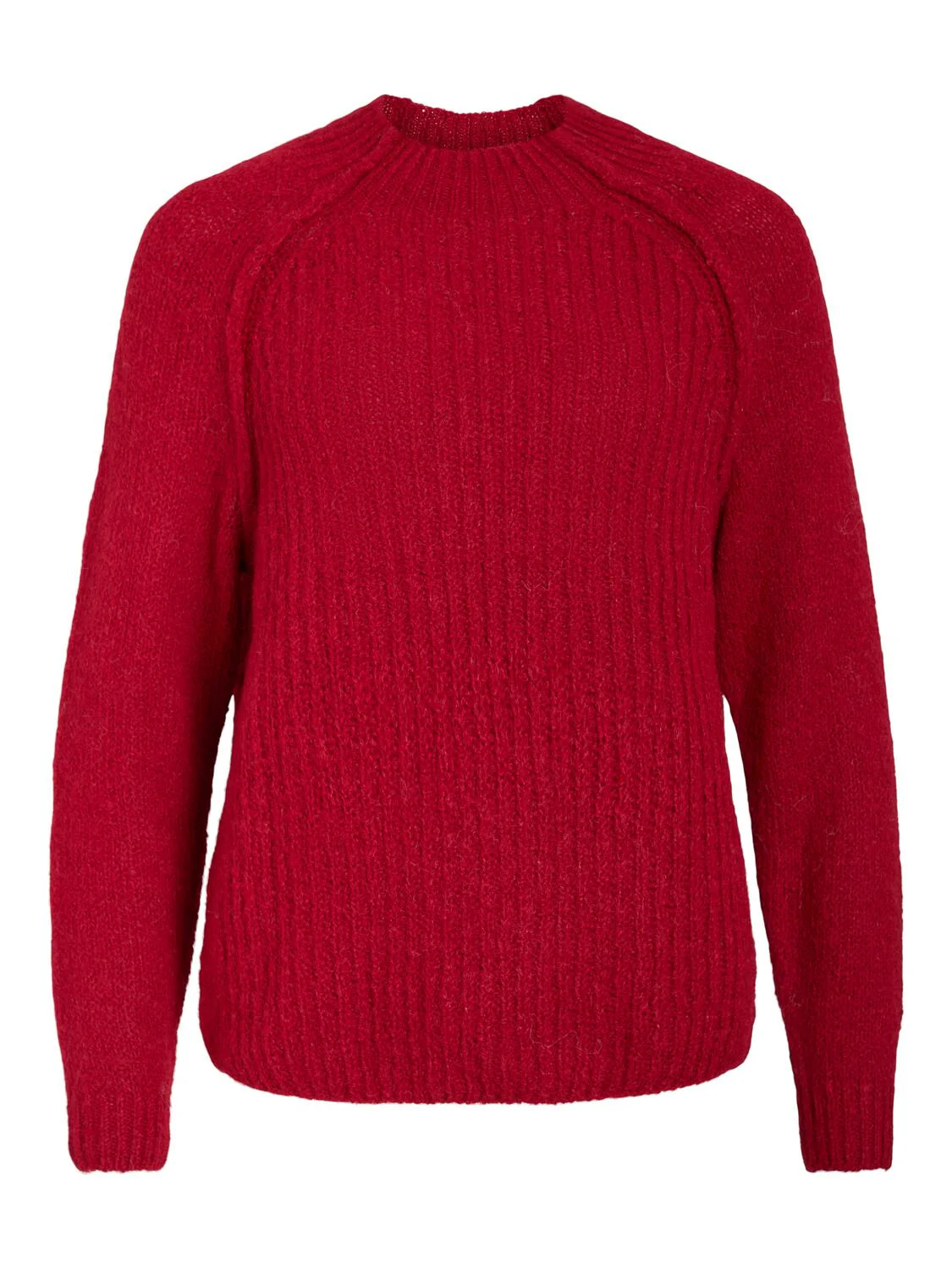 Vibows highneck striktrøje - Jester red - Image 2