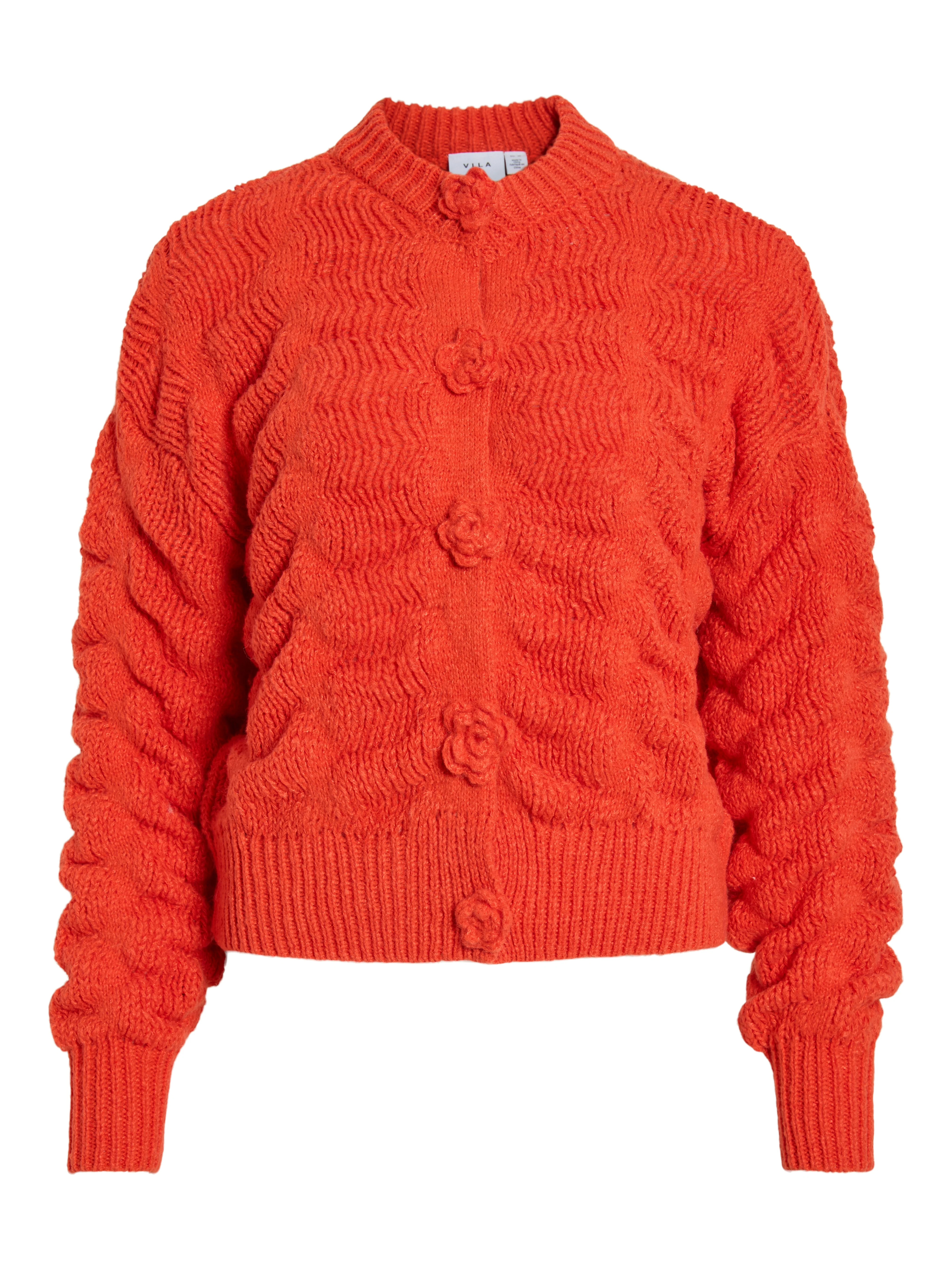 Vichana cardigan - Poppy Red - Image 2