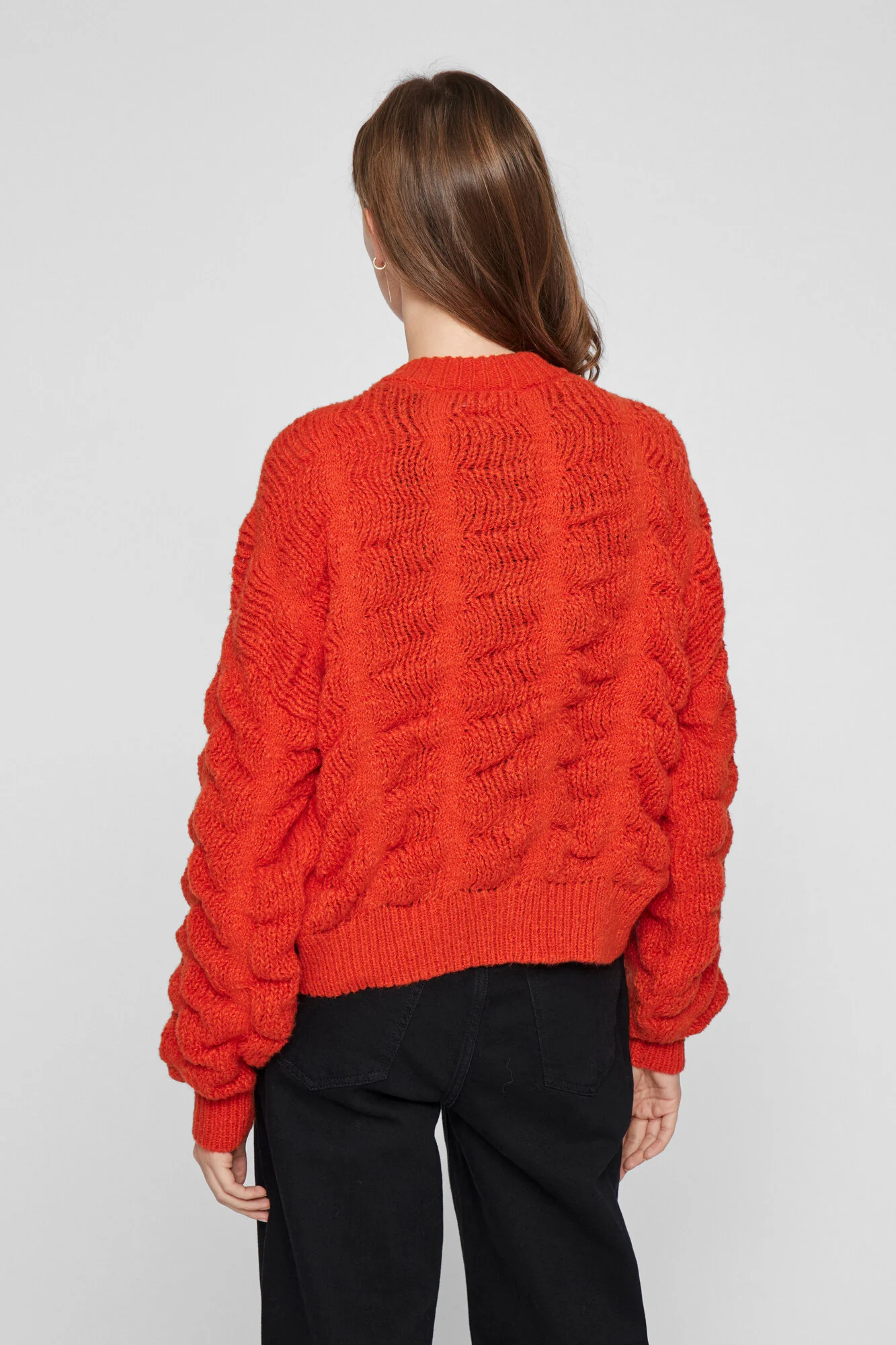Vichana cardigan - Poppy Red - Image 4