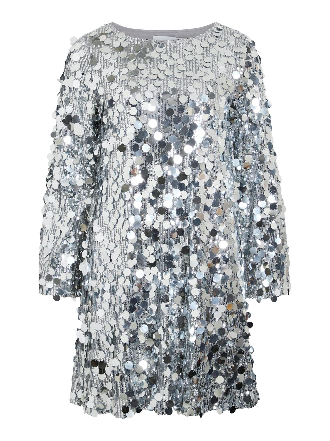 Vichaya Boatneck kjole - sølvfarvet - Image 2