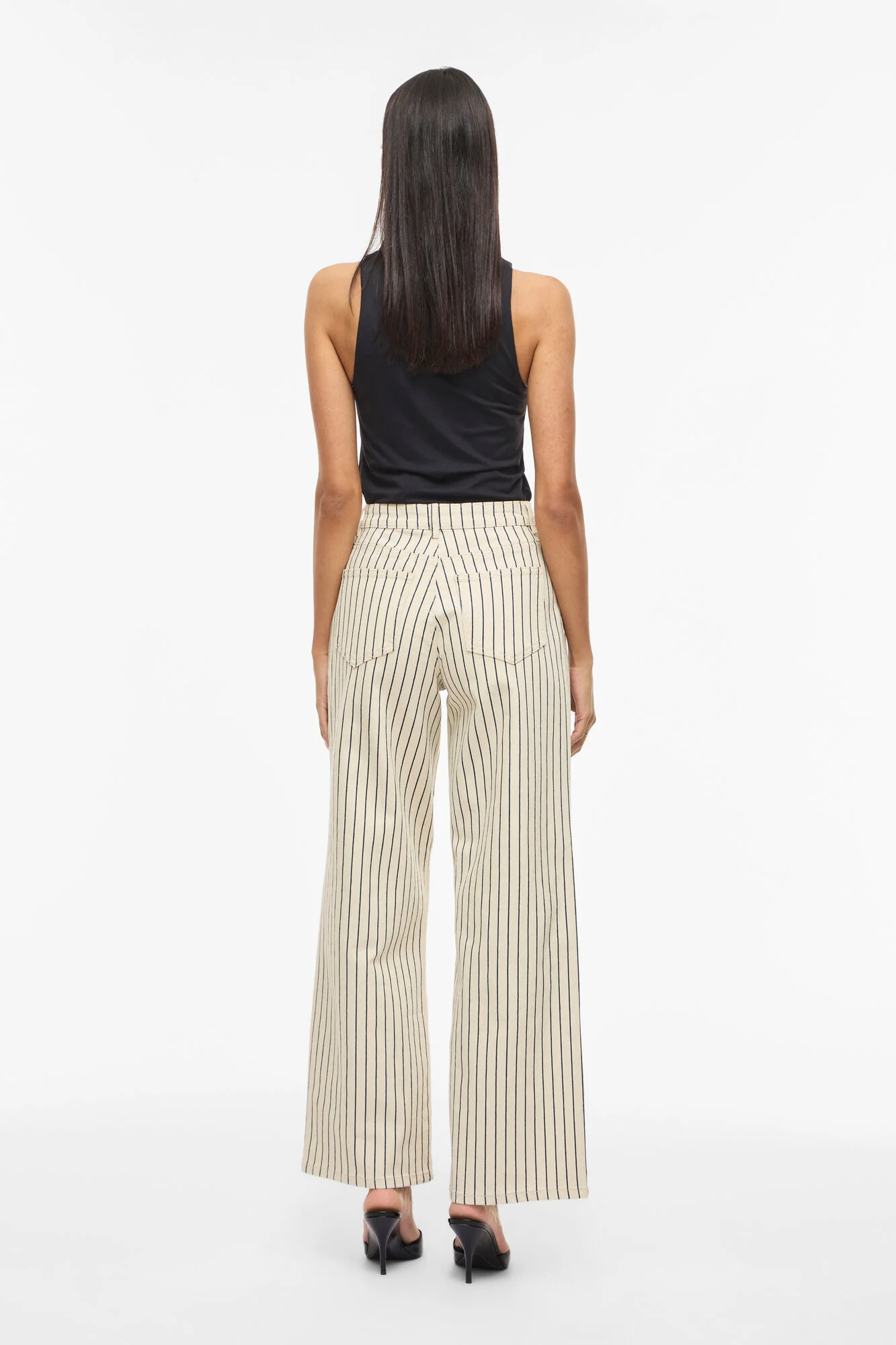 Vichia Striped jeans - Birch - Image 4