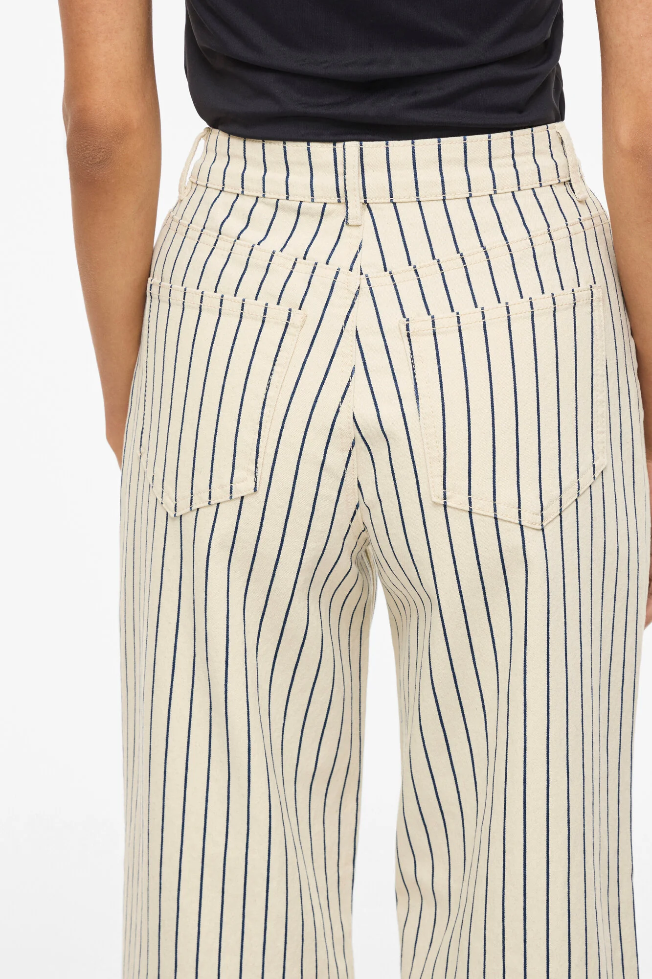 Vichia Striped jeans - Birch - Image 8