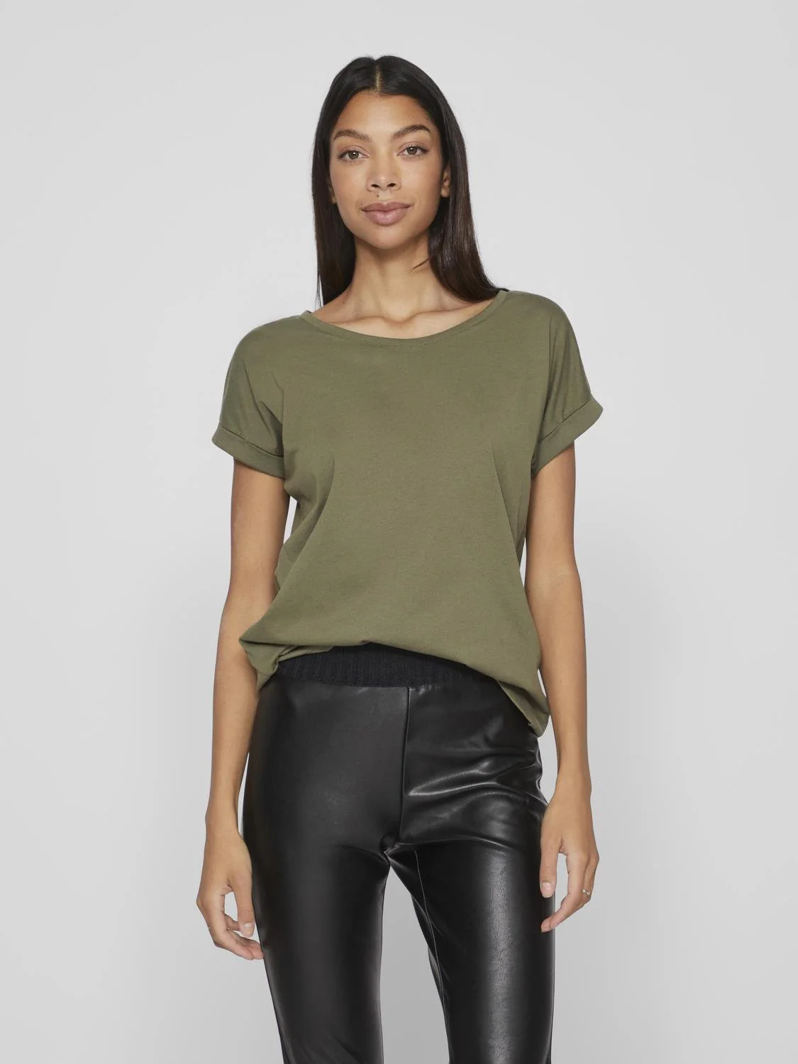 Vidreamers New Pure t-shirt - Dusty Olive - Image 2