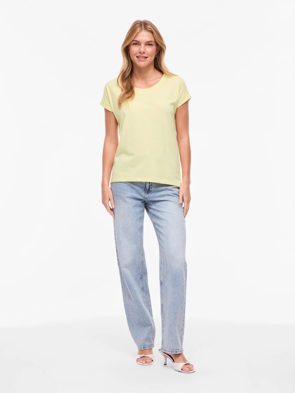 Vidreamers Pure t-shirt - Pastel Yellow - Image 5