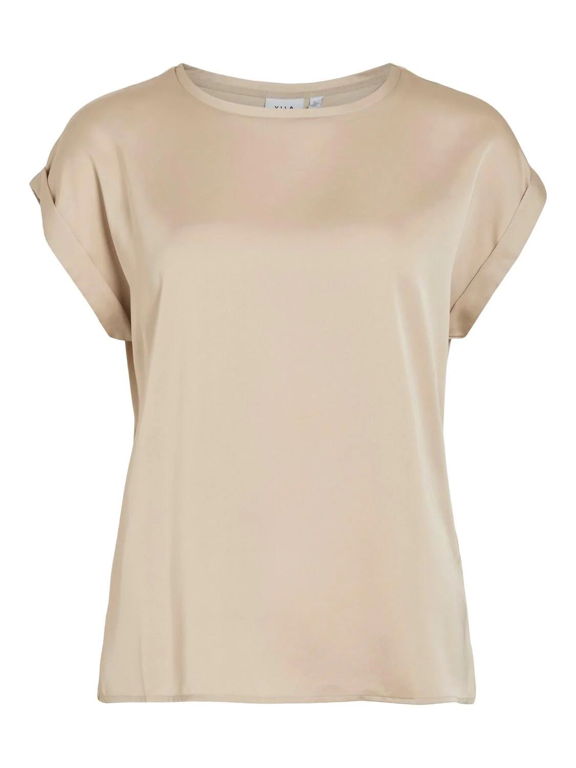 Viellette Satin top - Cement - Image 2