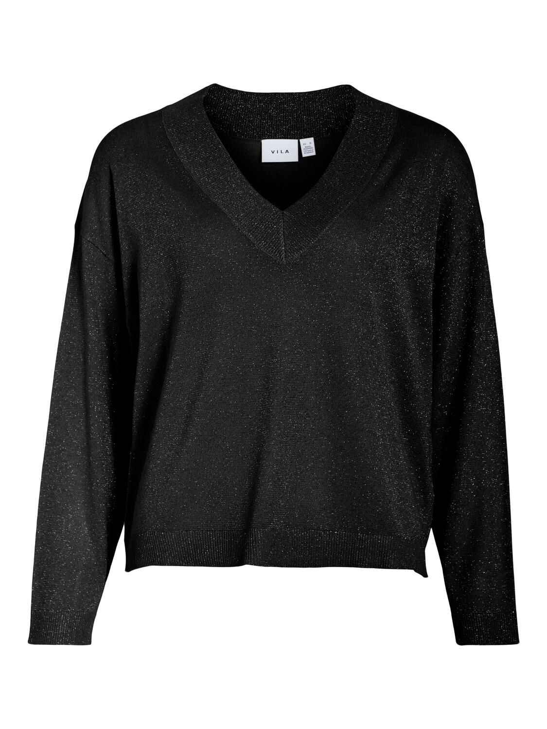 Viginny glimmer bluse - Black Beauty