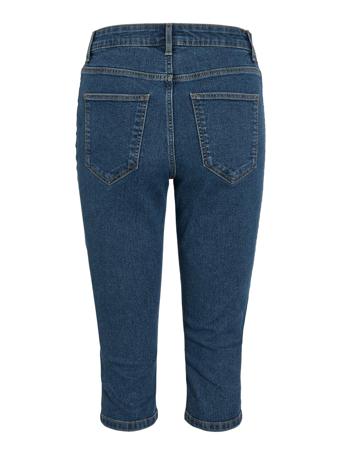 Vijeggy Capri bukser - Medium Blue Denim - Image 8