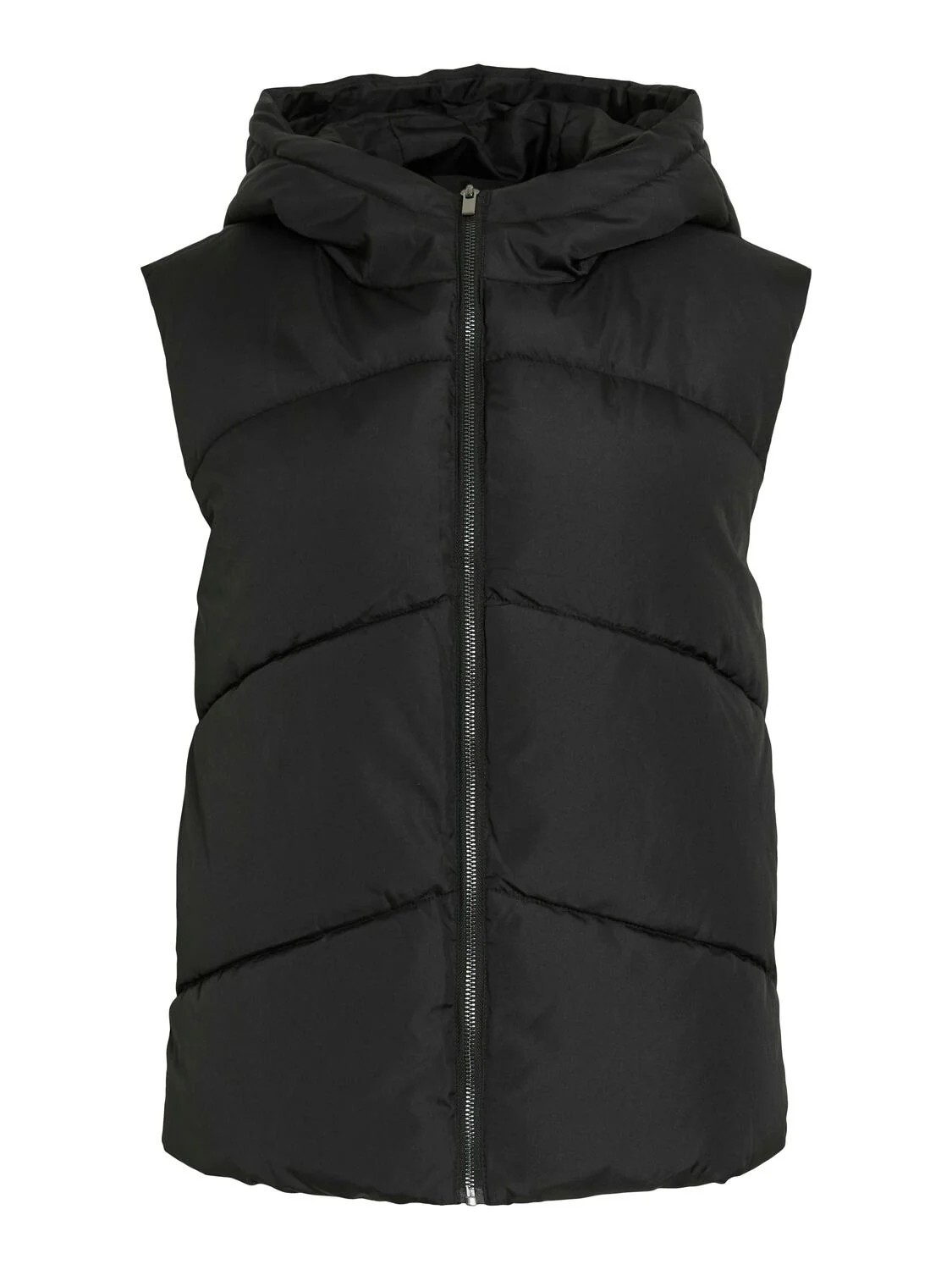 Vikarla puffer vest - sort - Image 2