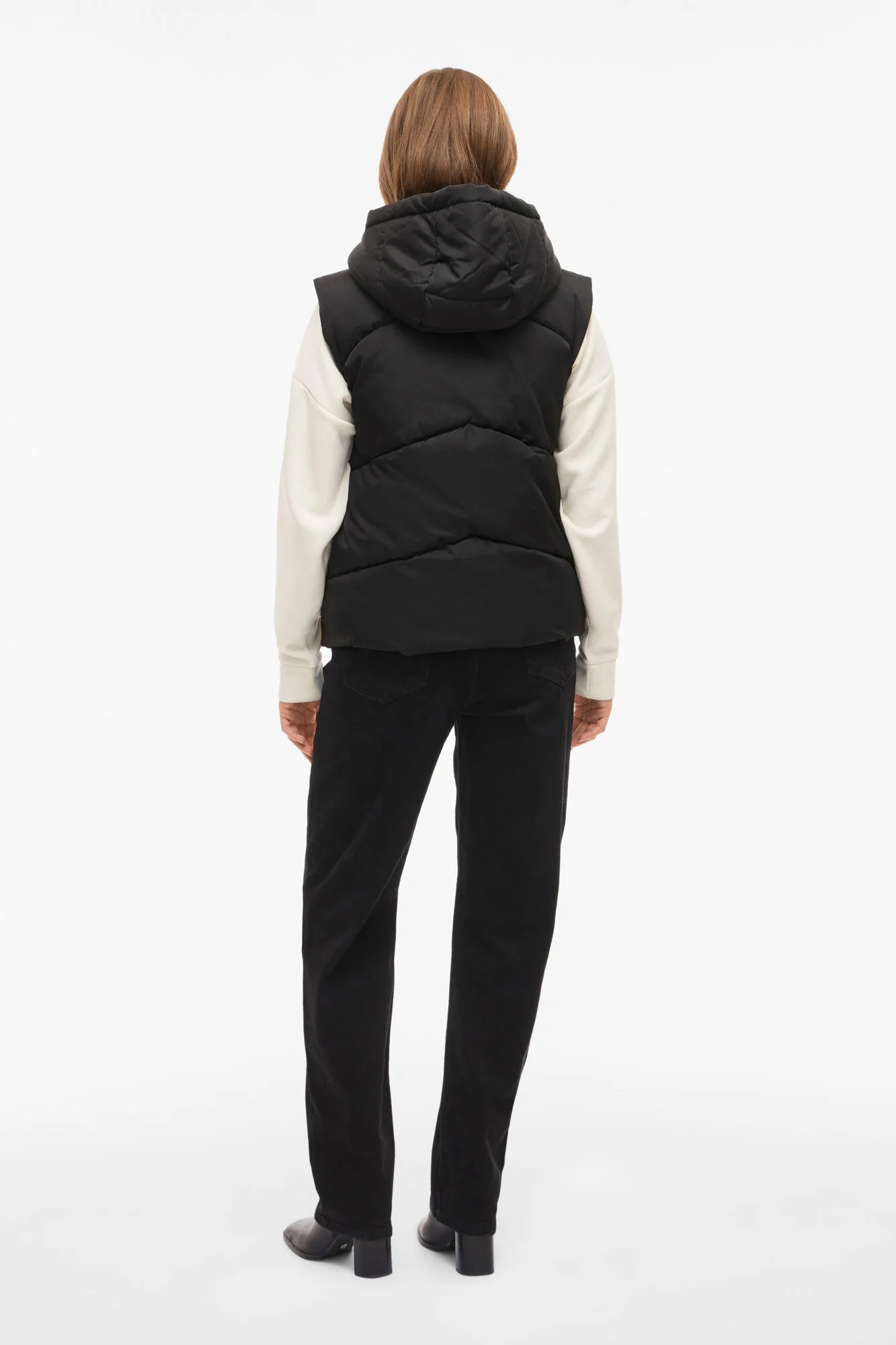 Vikarla puffer vest - sort - Image 3