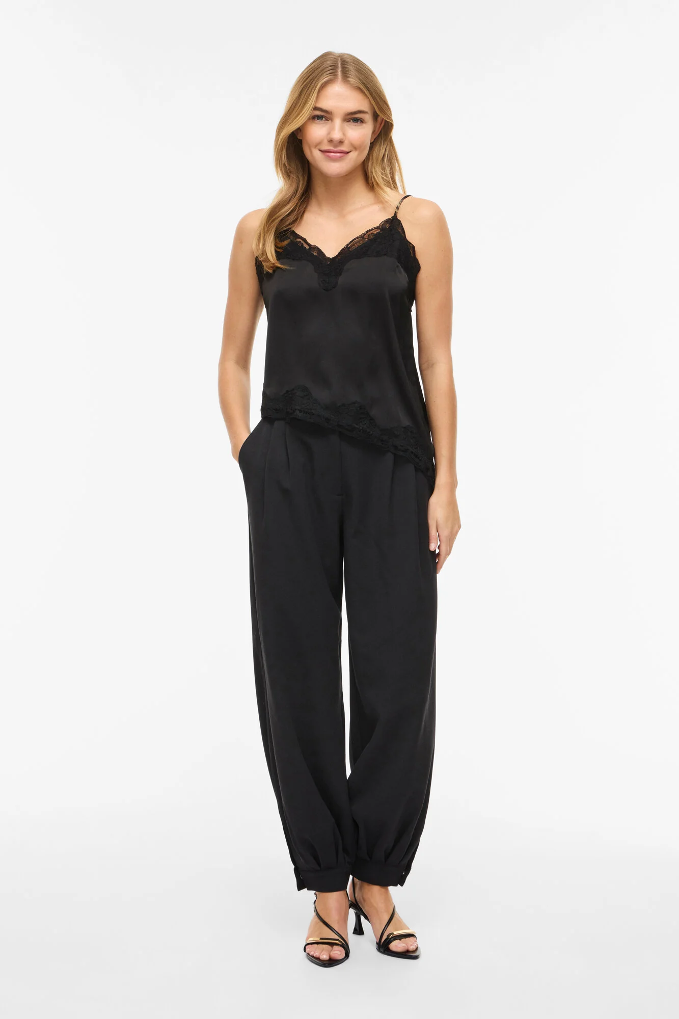 Vilacey Strap top - sort - Image 7