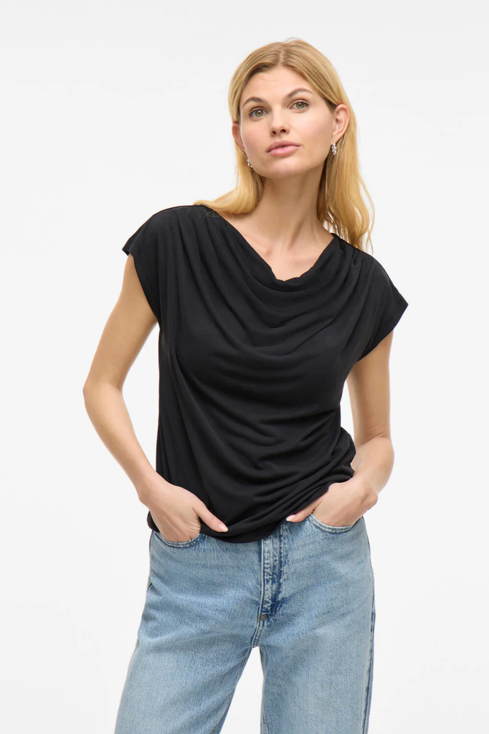 Vimodala Waterfall top - Black Beauty