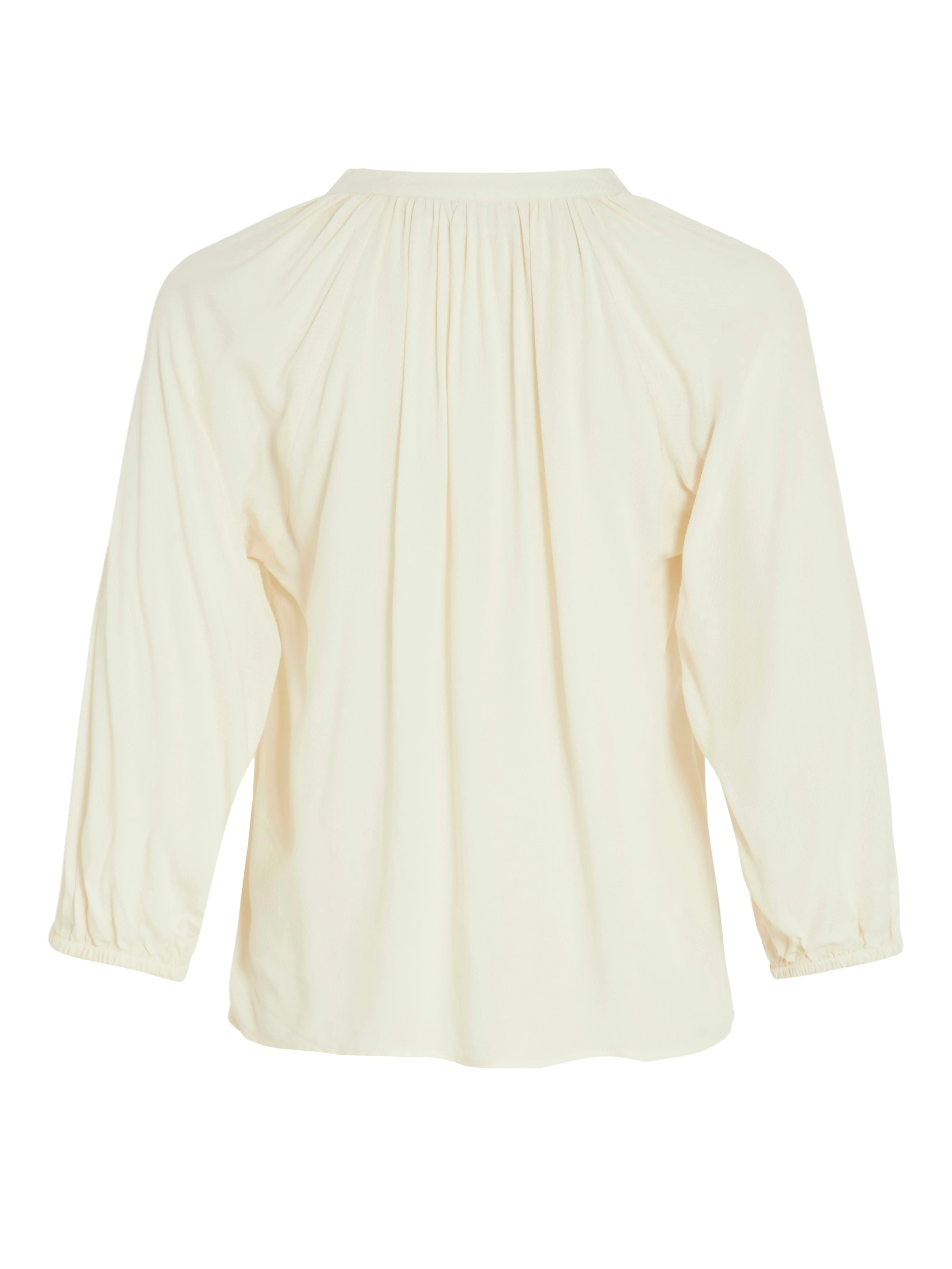 Vimulla V-neck bluse - Birch - Image 2