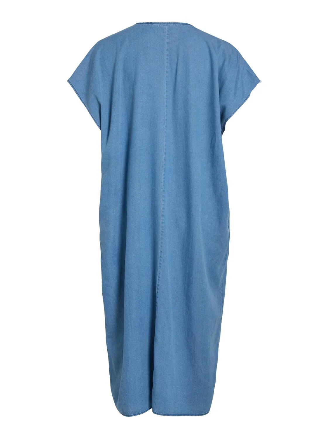 Vinea midi kjole - Medium Blue Denim - Image 2