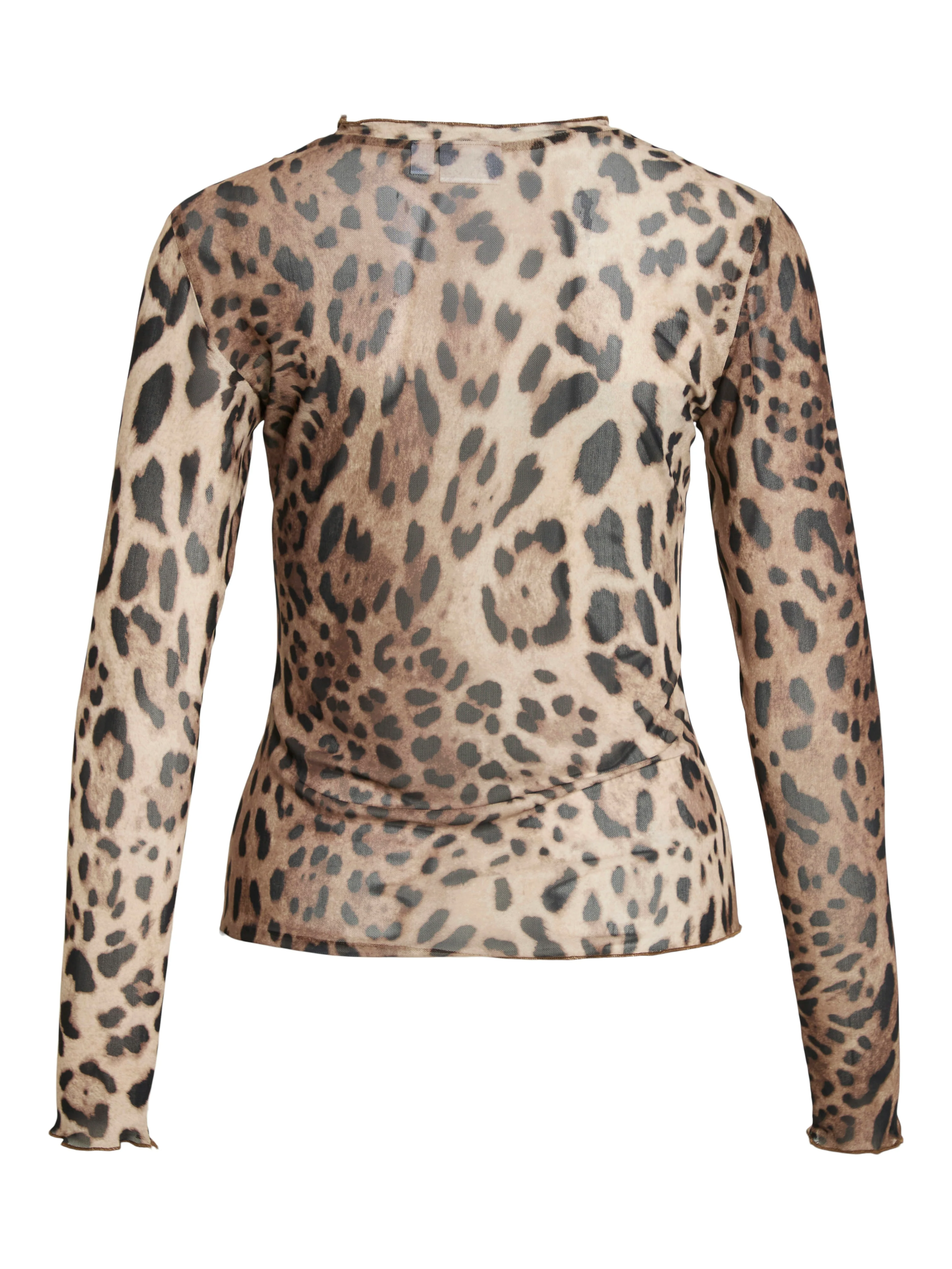 Vininna L/S Mesh bluse - sort - Image 7