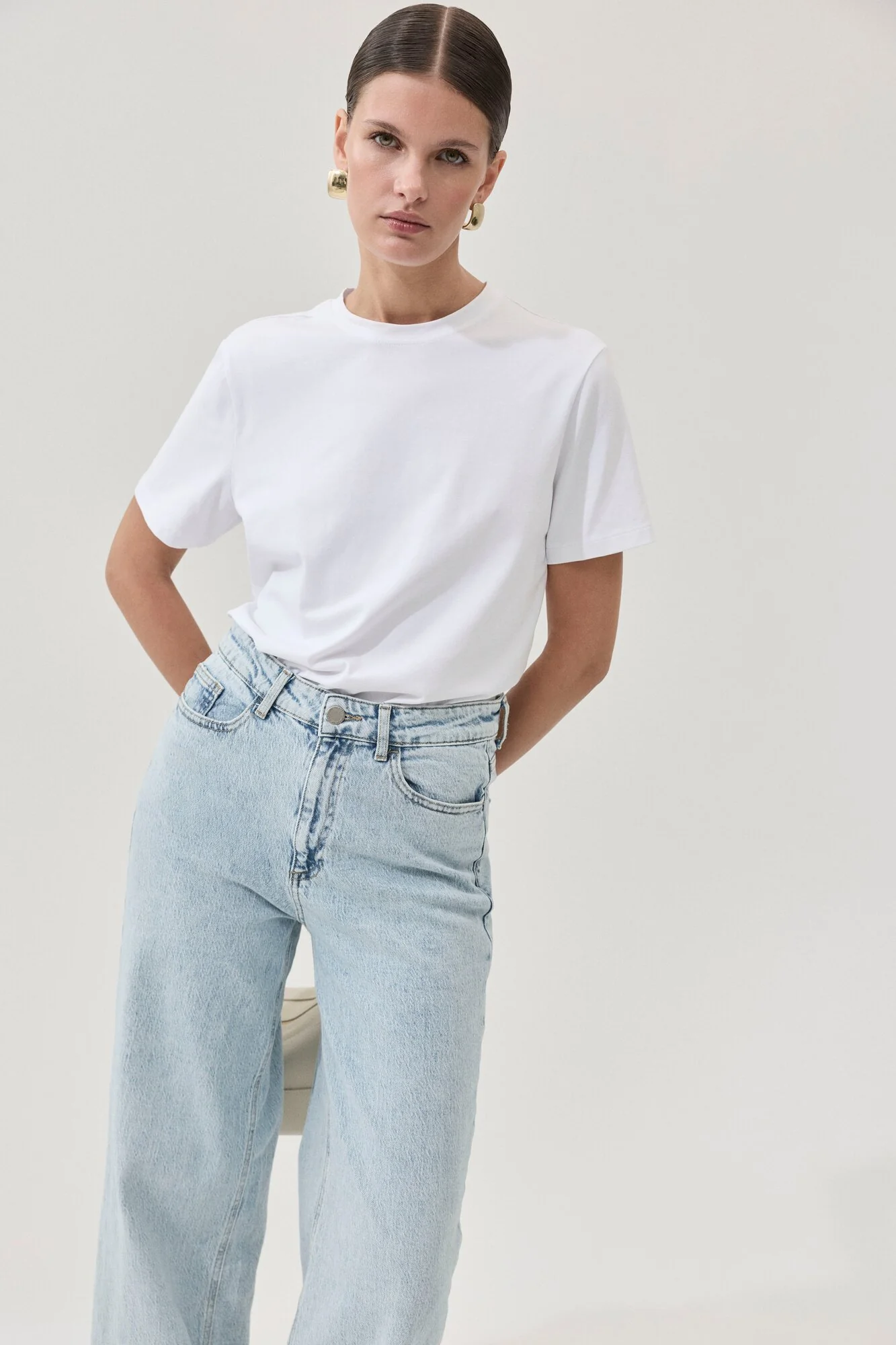 Vinora t-shirt - Bright White