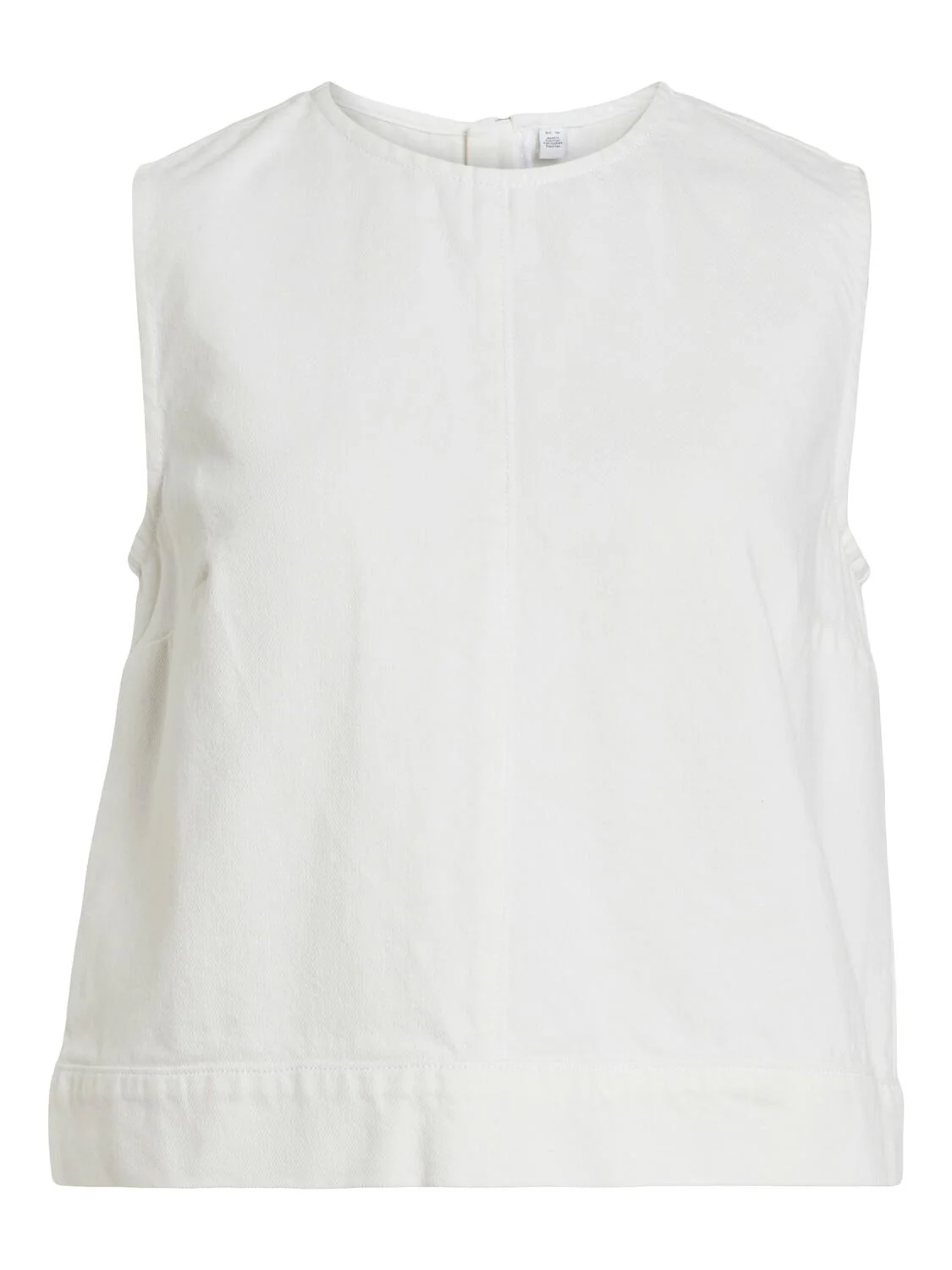 Vipal denimtop - hvid