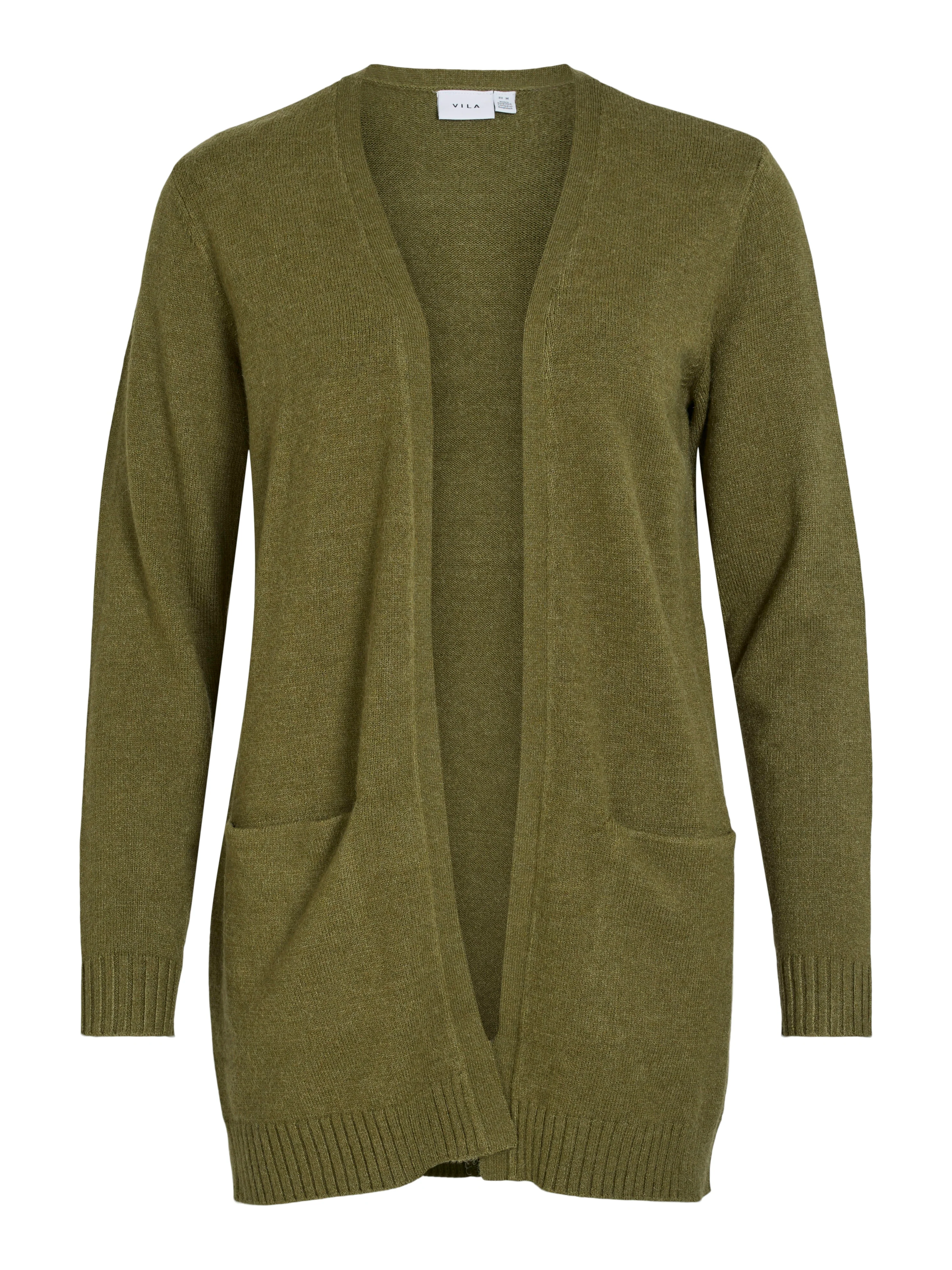 Viril Open Knit cardigan - Capulet Olive - Image 2