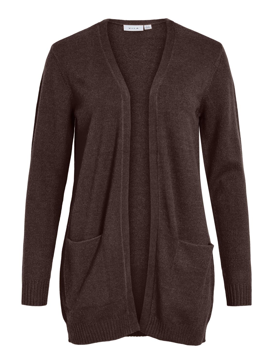 Viril strik cardigan - Coffee Bean - Image 2