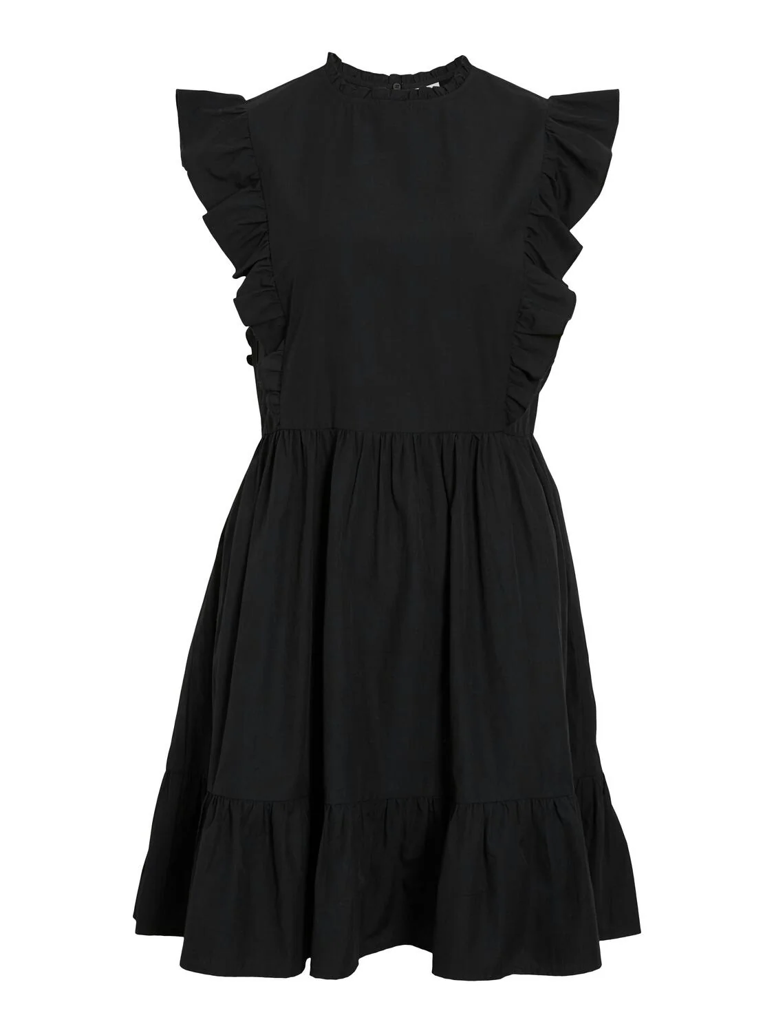 Virufella Frill kjole - Black Beauty - Image 2