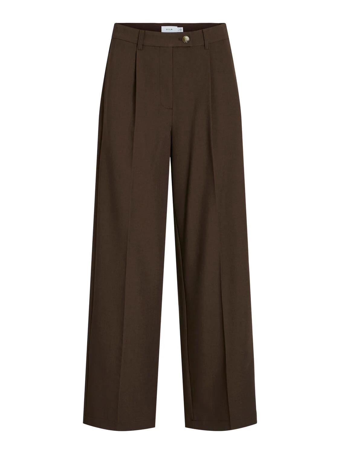 Visffe wide bukser - Coffee Bean