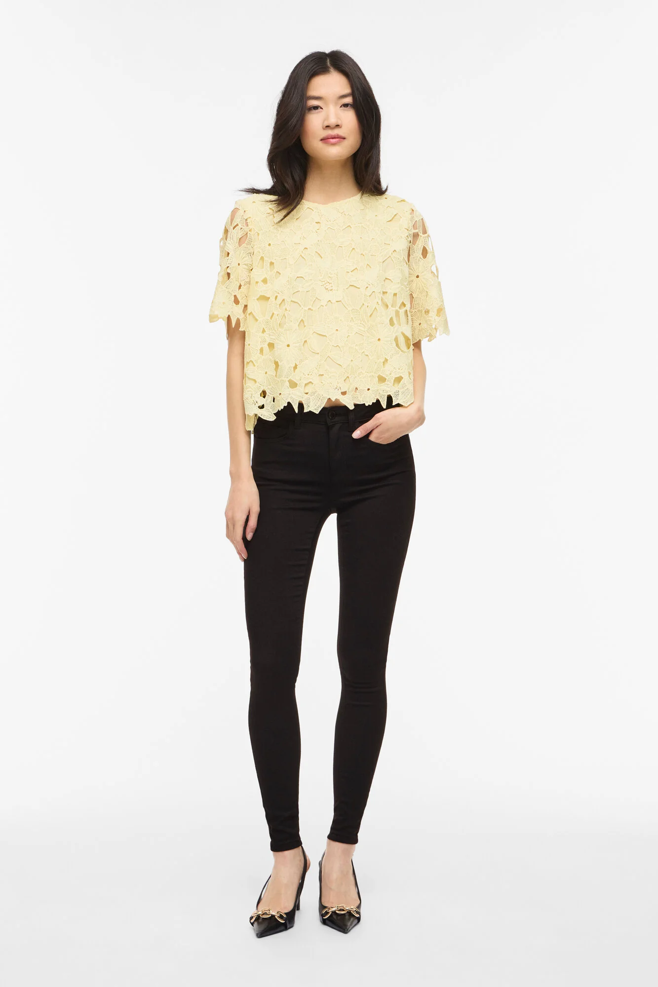 Visienna blondetop - Pastel Yellow - Image 7