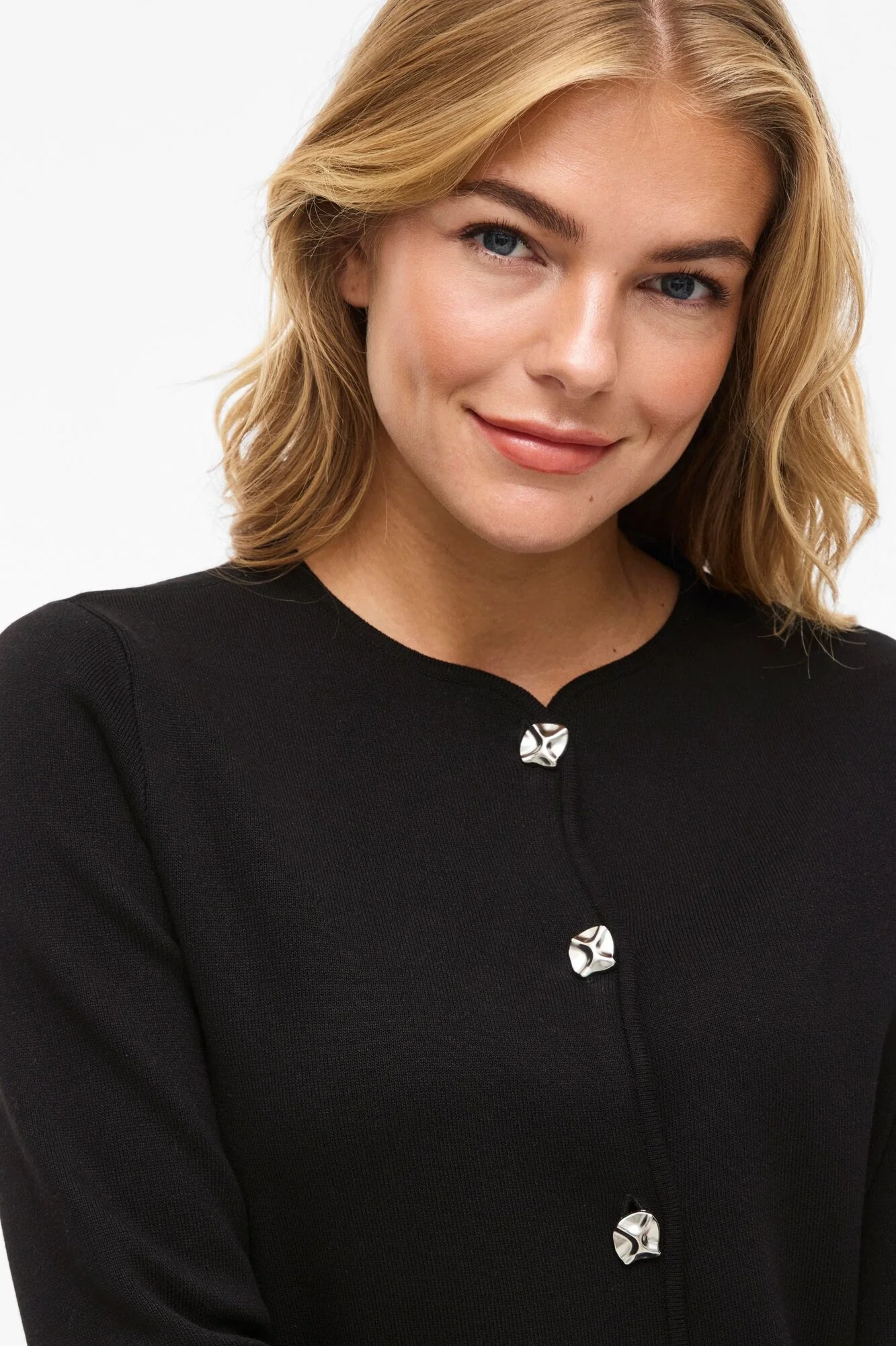 Visway strik cardigan - Black Beauty - Image 5