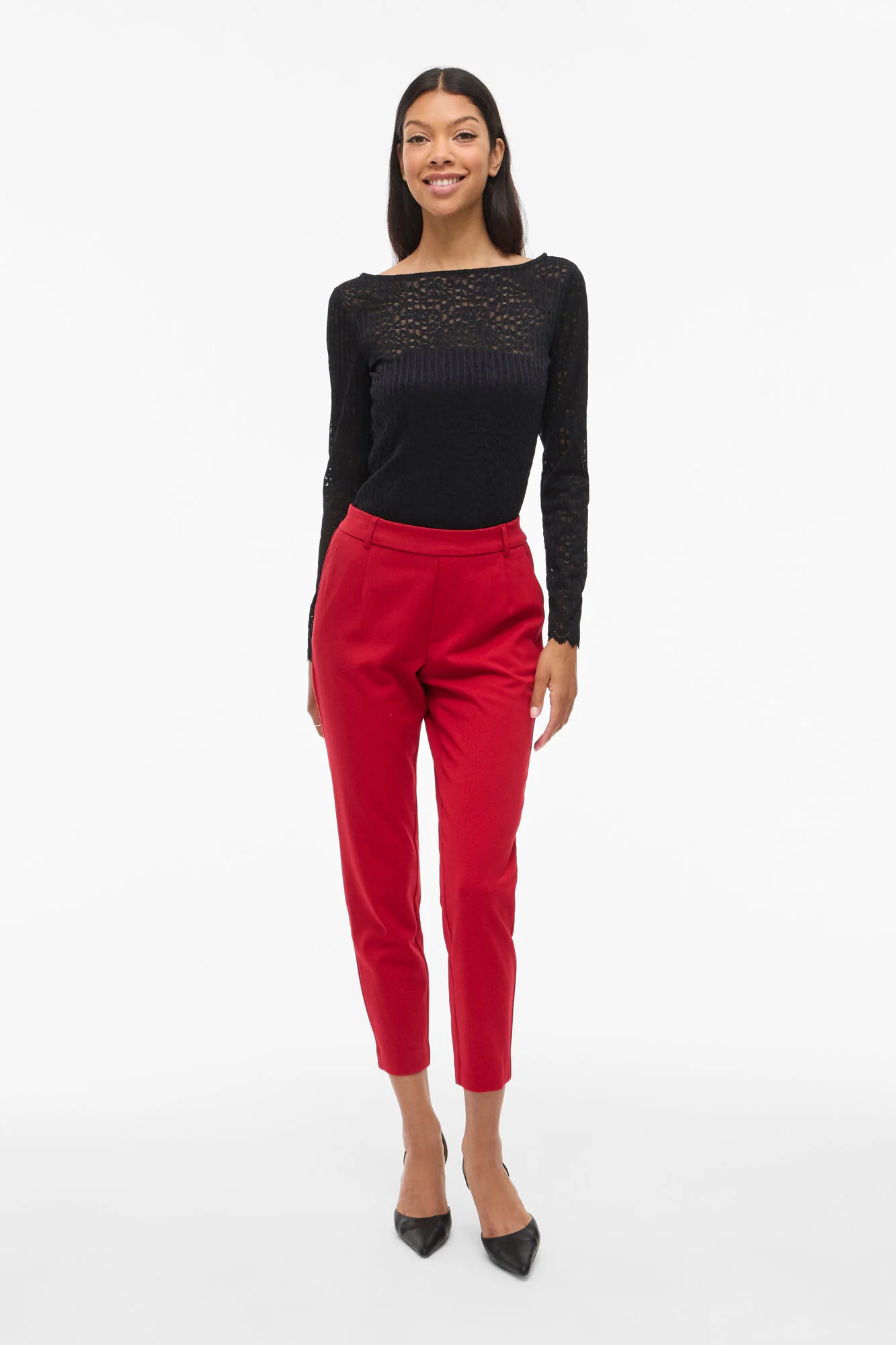 Vivarone slim bukser - Jester Red