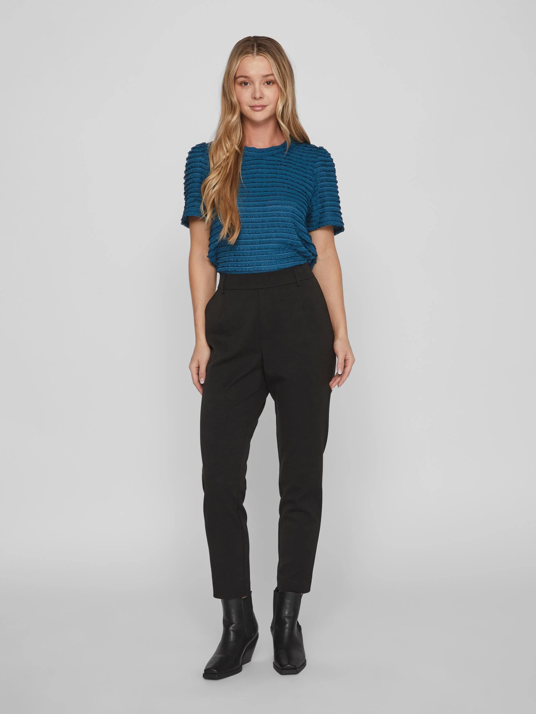 Vivarone Slim bukser - sort - Image 2