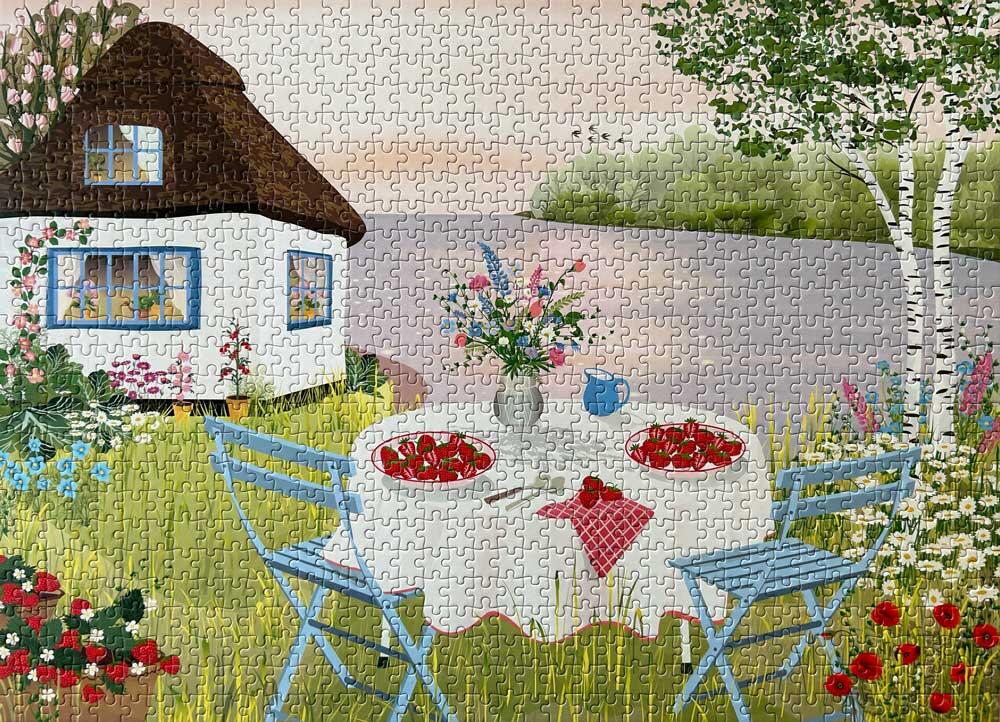Sweet Strawberries puslespil - 1000 brikker - Image 4