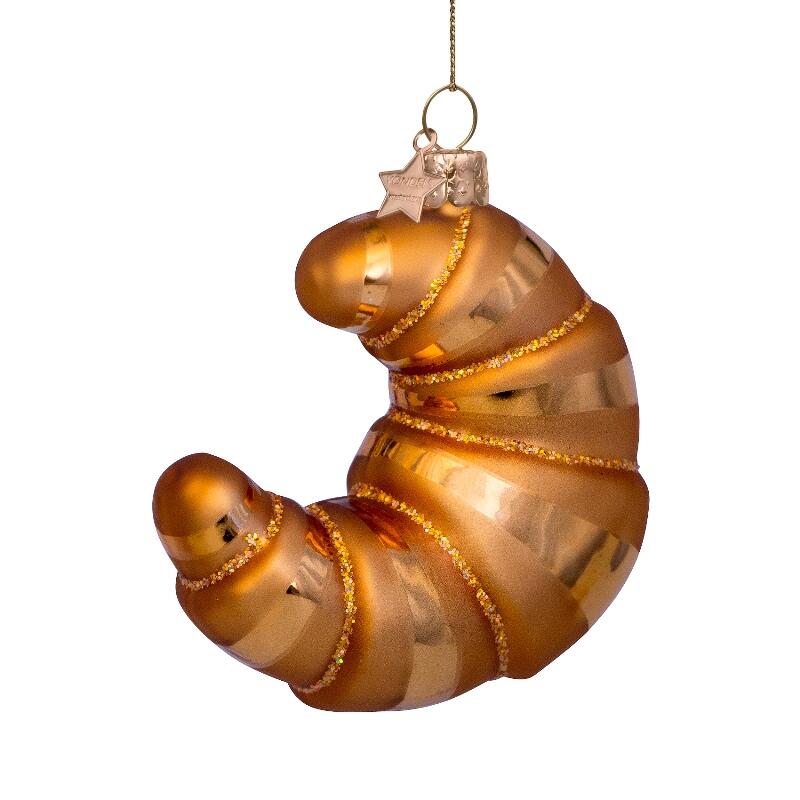 Croissant juleophæng - H10 cm.