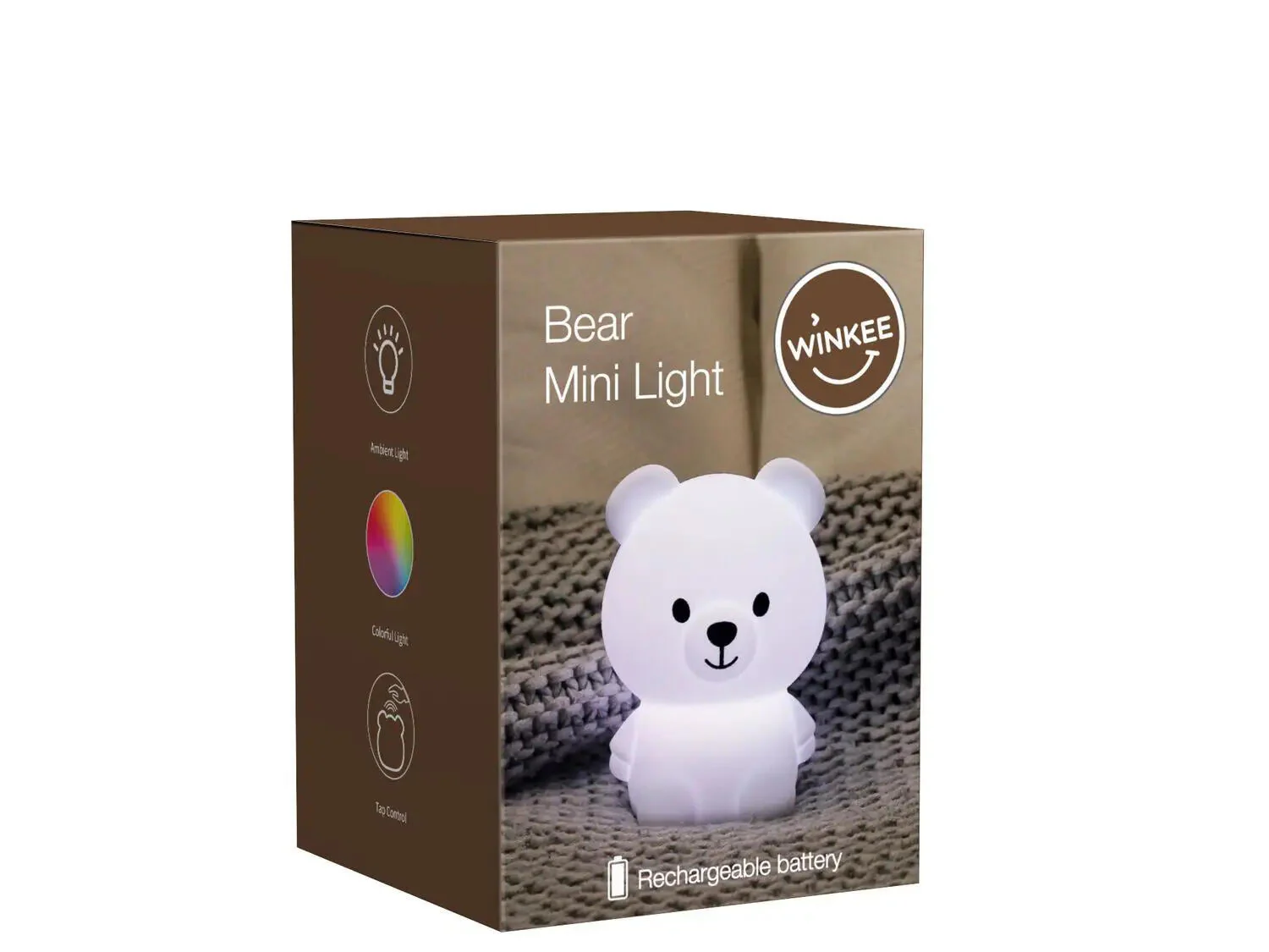 Bear Mini bordlampe - hvid - Image 3