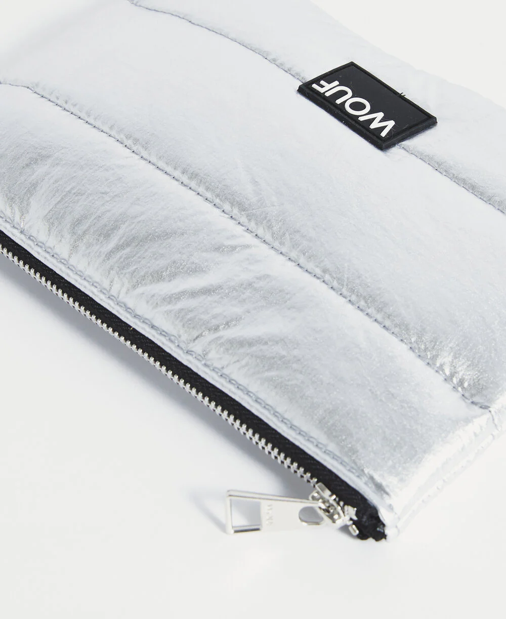 Glossy clutch - Sølvfarvet - Image 3