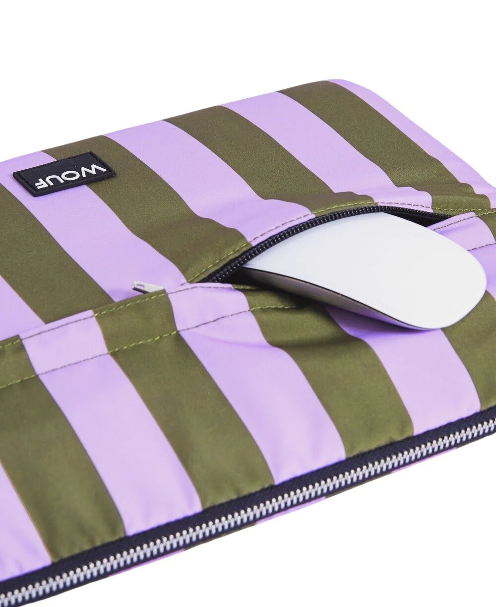 Niza computer Sleeve, 13/14 - Green/Purple - Image 5