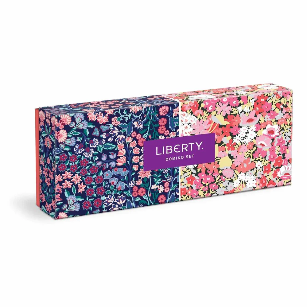 Liberty Floral Wood domino