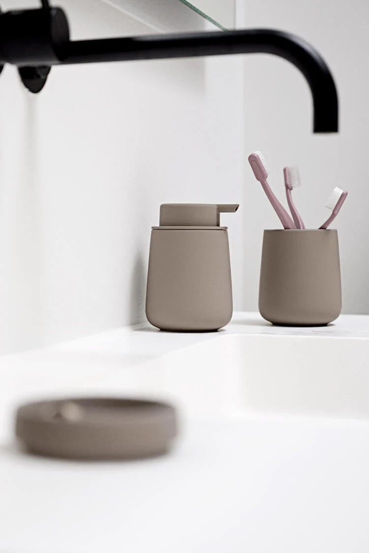Nova One tandbørstekrus - taupe - Image 2